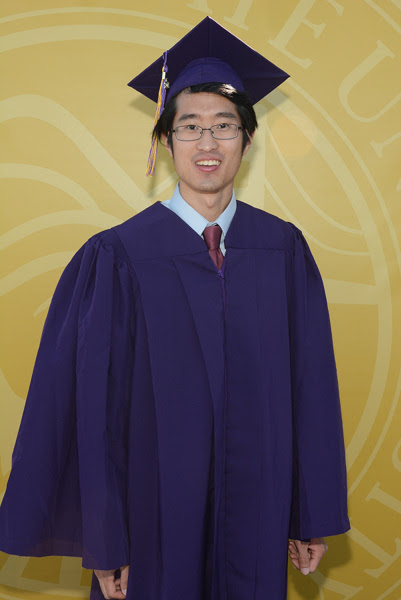 A graduation photo
